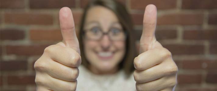 thumbs up